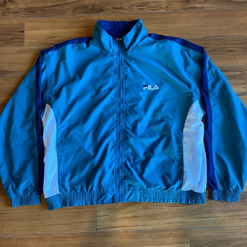 Vintage Fila Windbreaker Bomber